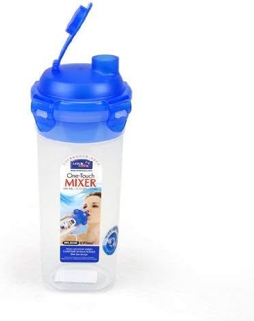 Lock & Lock HPL934N Plastic Tea Bottle with Mixer, 690ml, 1 Pc, Transparent