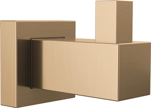 Delta Faucet Velum Single Robe Hook Gold Towel Hook Bathroom Hook Delta Towel Hook Wall Mounted Hook Champagne Bronze IAO20836-CZ