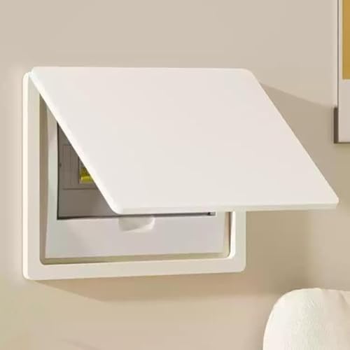 Tapa de cuadro eléctrico, tapa decorativa para cuadro eléctrico cubierta para contador de luz, caja de distribución, contador flip oculto, decoración doméstica (35x25cm)