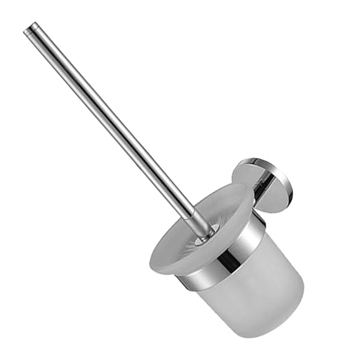 Amosfun Toilet Brush Holder Wall Mounted Stainless Steel Han