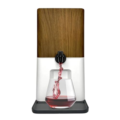 Bebly Walnut Drink & Wine Dispenser with Reusable Bag