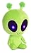 Aurora® Interstellar Galactic Cuties™ Twitch Light Up Alien Stuffed Animal - Cosmic Companions - Illuminating Fun - Green 8 Inches