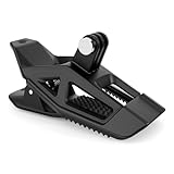 JINPIAOPIAO 安全なオートバイクリップマウント Action5/4カメラ用 耐久性ナイロン構造 滑り止めパッド付き