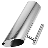 Toyvian Jarra de Acero Inoxidable para Bebidas Frías con Cuerpo Recto para Fácil Vertido Jarra para Cocina y Bar para Zumos y Cócteles