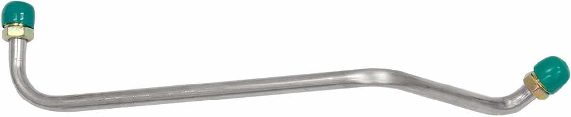 Inline Tube Compatible with 1979 Pontiac Firebird TA Oldsmobile 403CID 4bbl 3/8" Pump to Carb Line, OE Steel