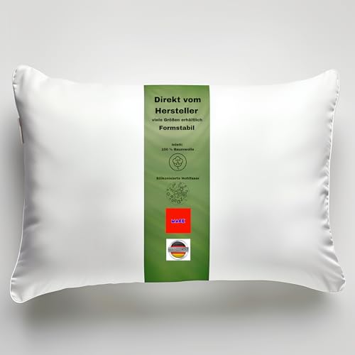 Mack Kissen 30x50cm mit Microfaserfüllung | Kissen mit Baumwollbezug...