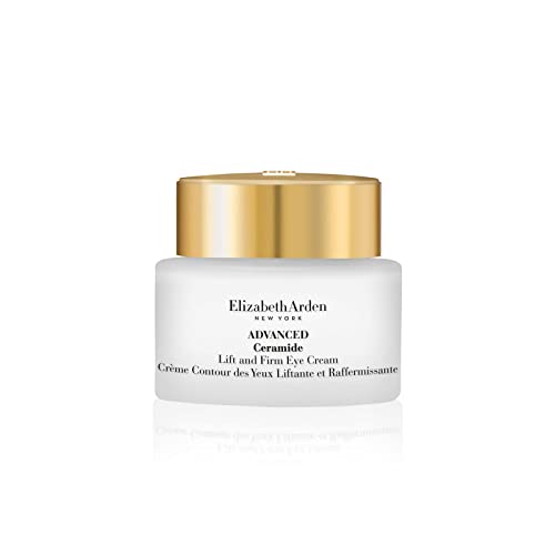 Elizabeth Arden Advanced Ceramide, Lift & Firm Eye Cream, Crema Antiarrugas para Mujer para Contorno de Ojos, Hidratante Antiedad, 15 ml