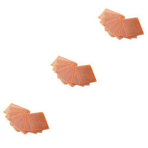 OSALADI 30 Peças 7X9 Protótipo De Placa De Ensaio Pcb Solda Terminada Placa De Circuito DIY 7 * 9Cm