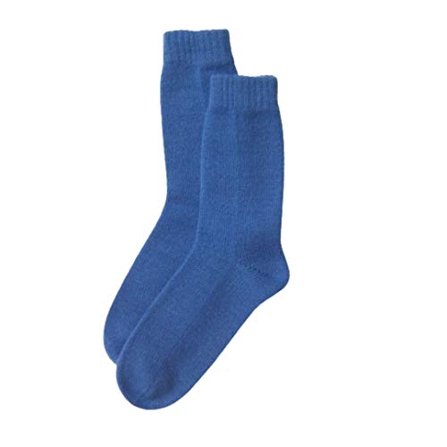 Cashmere Socks Sapphire Blue - Made in Scotland