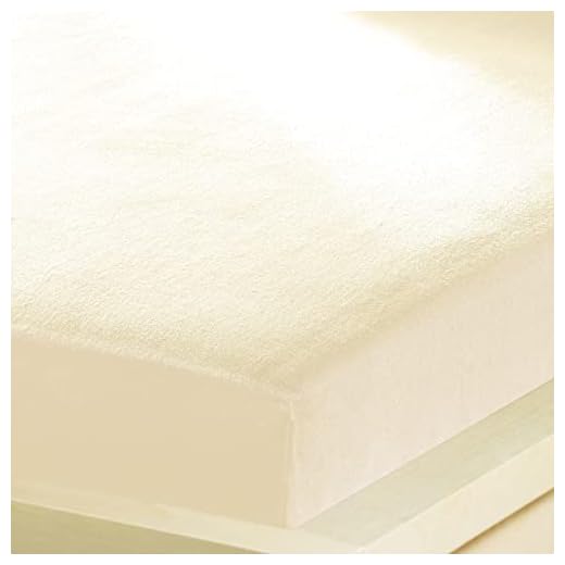 G Bettwarenshop Inkontinenz Spannbettlaken 2in1 • wasserdicht aus weichem Feinbiber • Spannbetttuch und Matratzenschutz in einem 90x190-100x200 cm Natur
