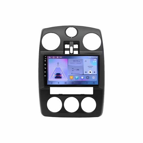 Voiture Radio à Écran Tactile pour Chrysler PT Cruiser 2007-2009 Bluetooth Voiture Stéréo WiFi Récepteur Radio FM USB Lien Miroir Auto Navi, 4 Nuclear...