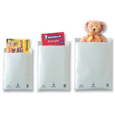 MAIL LITE - 10 BUSTE IMBOTTITE BIANCHE J 30X44CM UTILE MAIL