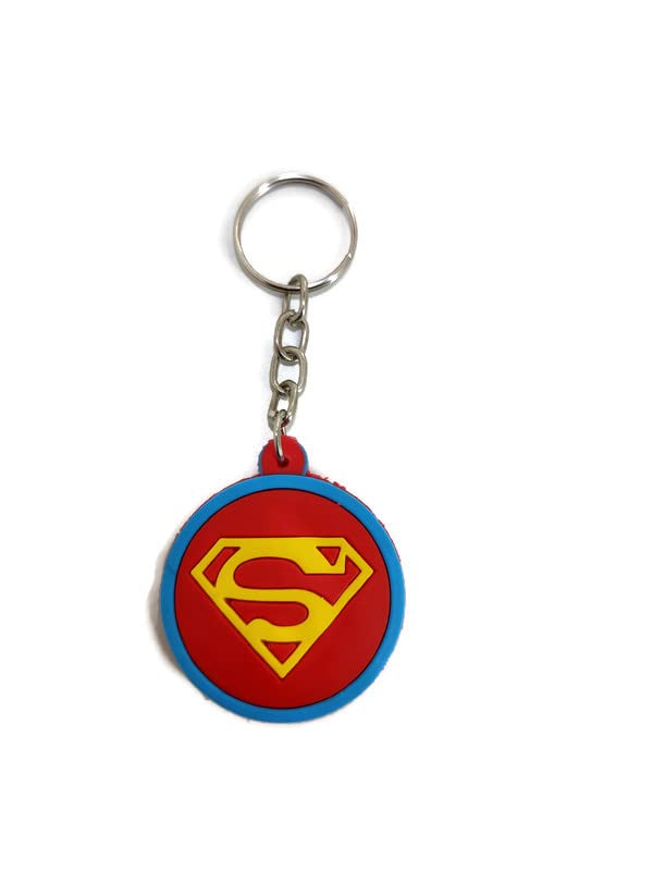 ALTRONA Single Sided Superman Rubber Keychain Compactible for All Ktm Rc Duke Bikes