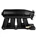 WENJTP Intake Manifold Aluminum 70MM Compatible with Honda Acura K Series K20 K24 K24A2 K20Z3 Black