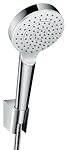hansgrohe – hansgrohe Crometta Duschhalterset, mit Duschschlauch, 1,60 m