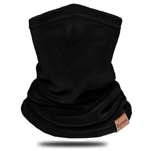 Kids Neck Warmer Gaiter Winter Fleece Face Neck Cover Balaclava Cold Weather Windproof Face Mask for Boys Girls