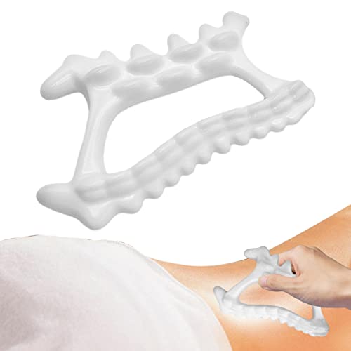 Ceramic Sha Body Tool, Ceramic Massagers Prevent Cellulite Massager, Guasha Tool for Body Shaping, Scraper for Neck and Back Muscles Hongjingda