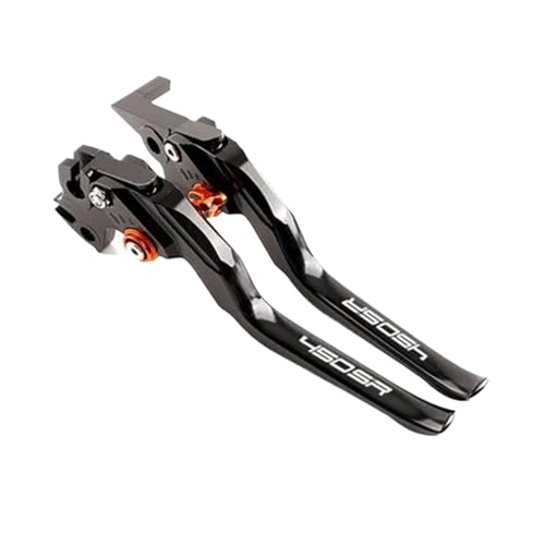 Levier d'embrayage et frein réglables longs pour moto 450SR-S 2022-2026 orange