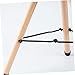 LIOOBO Tongue Drum Stand Tripod Wooden Base Steel Construction Non-slip Adjustable Rope Folding for Storage