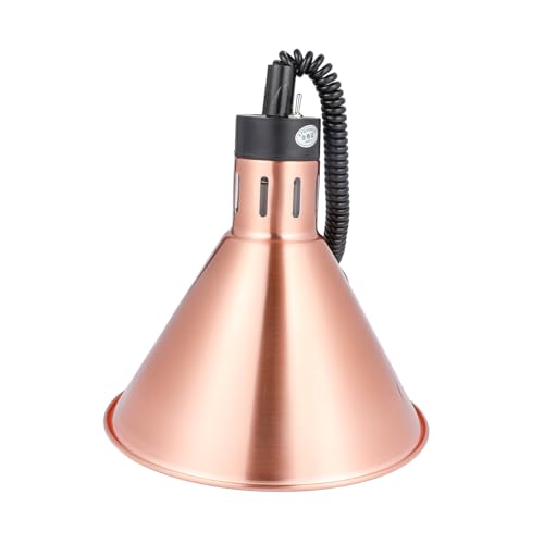 Lampe chauffante pour aliments réglable 60-180 cm finition cuivre