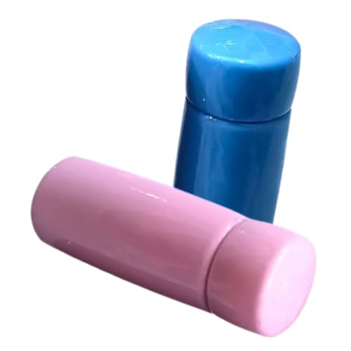 Milisten 2pcs Miniature Insulated Water Bottle Charms Realistic Dollhouse Accessories for Home Kitchen Decor Drink Bottle Decorations