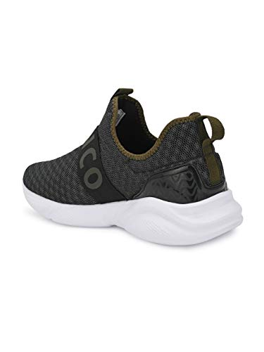 Image of Franco Leone Men Grey Slip On Sports Shoes