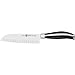 Produktbild Zwilling 30348-181-0 Twin Cuisine Santokumesser mit Kullen, Rostfreier Spezialstahl, Zwilling Sonderschmelze, querliegender Vollerl, Kunststoff-Schalen, 180 mm, schwarz