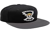 ONE Piece - Snapback Cap - Black & Grey - Skull