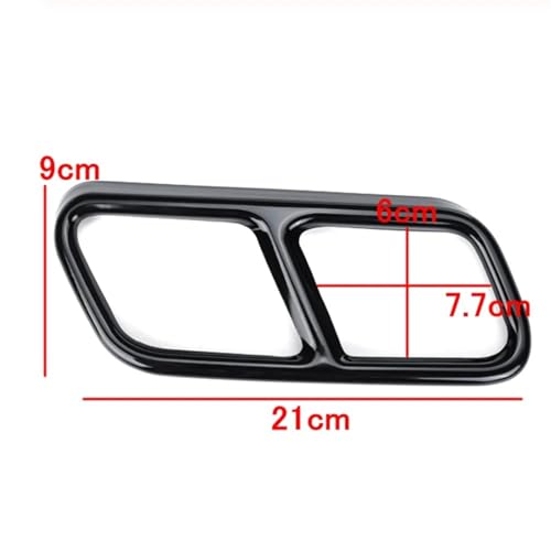 Embouts de pot d'échappement Mercedes R GL S Class