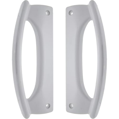 ALGOMAS® Pack de 2 Tiradores de Puerta para Nevera Whirlpool Adaptable | Código 481246268876 | Compatible con Modelo AFG7080