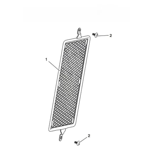 Grille radiateur moto Thruxton RS calandre protection solide - 7