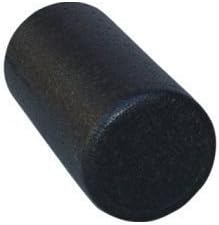 Black High Density Foam Rollers - Extra Firm - 6" x 12" FULL ROUND