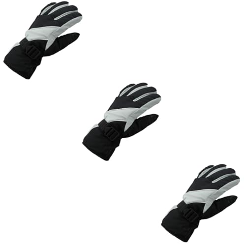Gants de ski chauffants homme imperméables pour rester au chaud