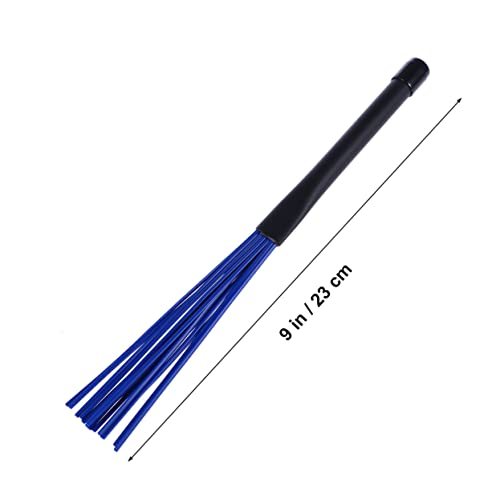 Baquetas retráctiles ERINGOGO para jazz y rock, con mangos telescópicos, color azul, material nailon miniatura 6