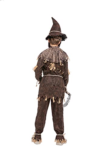 Disfraz de espantapájaros para niños talla Large 10-12 años miniatura 4