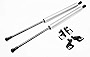 Autobahn88 Hood Lift Support Kit, compatible with 2016-2021 (later version) Nissan GT-R R35 VR38DETT (Silver Carbon Fibre)