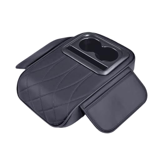 Accoudoir de voiture coussin de rangement 4-en-1 avec support téléphone pour trajet SUV