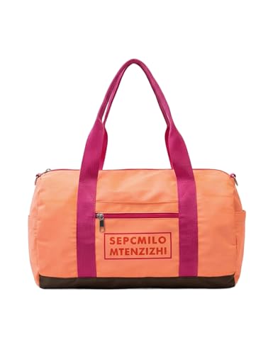 Image of Venzina Unisex Large Capacity Gym and Travel Backpack, Multi-Compartment Sports Duffle Bag with Organized Storage, Multi-Way Carry Yoga Crossbody Bag for Fitness, Workout, Hiking, Daily Use- Pink