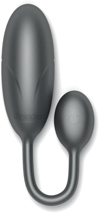 Denver Vibrating Egg Black 7 x 2.7 cm Free App