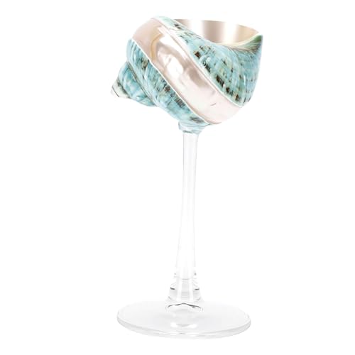 Copa de vino de cristal elegante con base verde para ocasiones especiales 8