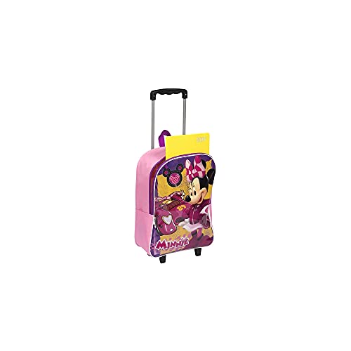 Kit Mochilete Minnie G Super Mass 19 065475 + Lancheira+ Estojo Simples