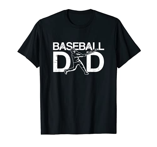 Baseball Dad Baseball Lovers Coach Trainer Player Fans T-Shirt