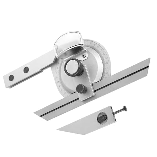 Transportador de ángulo universal de acero de 360 grados miniatura 4