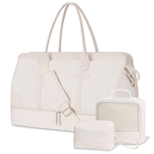 ETRONIK Weekender Reisetasche Damen, Große Weekender Bag Mit Schuhfach &...