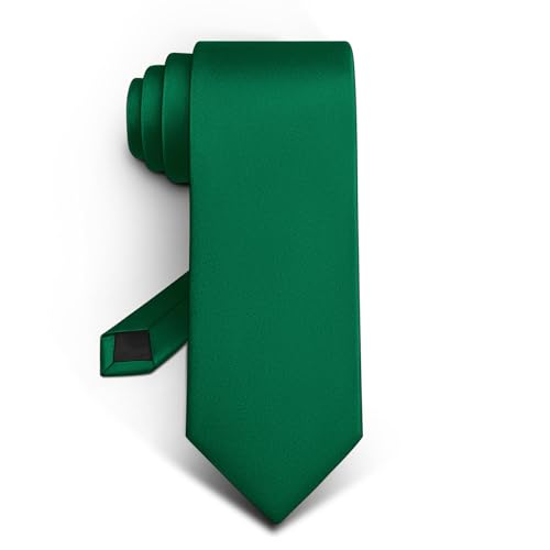 BULLIANT Solid Color Neckties for Men