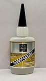 Bob Smith Super-Gold+ (Plus) Gap Filling Medium Cyanoacrylate Glue, Odorless, 1 oz, 5-15 Second Bond Time, 100% Foam Safe CA Glue. Hobby Bolts, BSI, Made in The USA! Black Lid.