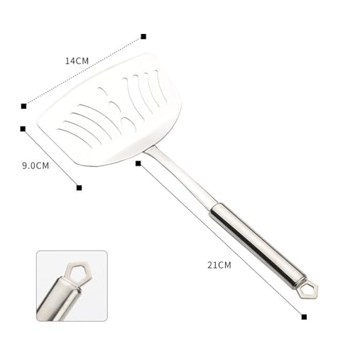 Espátula de pescado Style 3 para voltear alimentos sin dañar sartenes 3