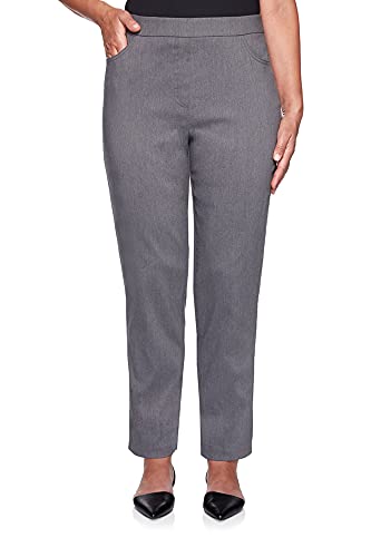Alfred Dunner Women's Proportioned Short Allure Slim Pant