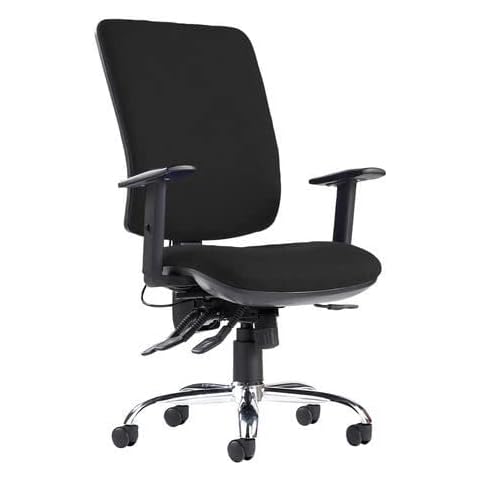 Office Monster Serena ergo 24hr ergonomic asynchro task chair - black Cover