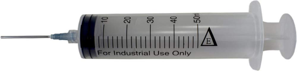 Duda Energy SyringeBox003 Industrial Syringes with 15G x 1-1/2" Blunt Tip Fill Needle and Plastic Cover, 3 mL (Pack of 100) — Amazon image 5